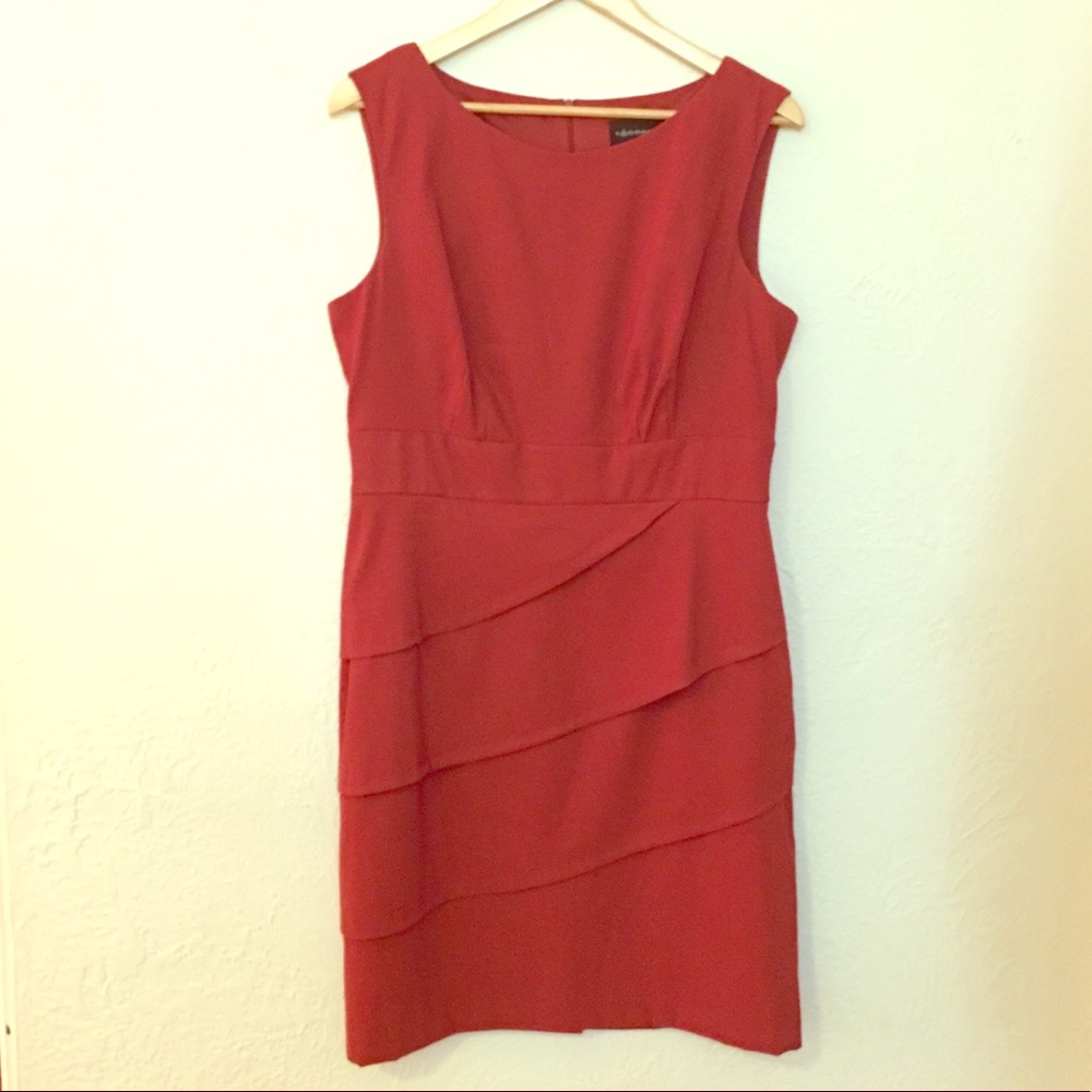 Copper Sleeveless Dress